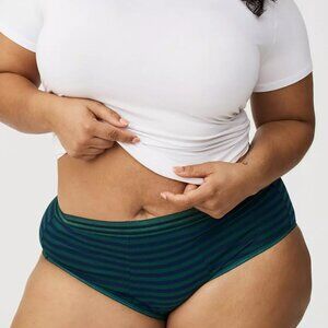 ❤️NWT TORRID LEAKPROOF COTTON AND LACE HIPSTER PANTY LEAK PROTECTION - PLUS SIZE